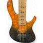 Used Zeline GOTTEN 5  FLAME NATURAL Electric Bass Guitar