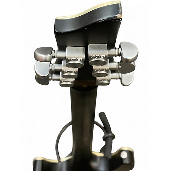 Used Schecter Guitar Research C1 Platinum Trans Black Solid Body Electric Guitar