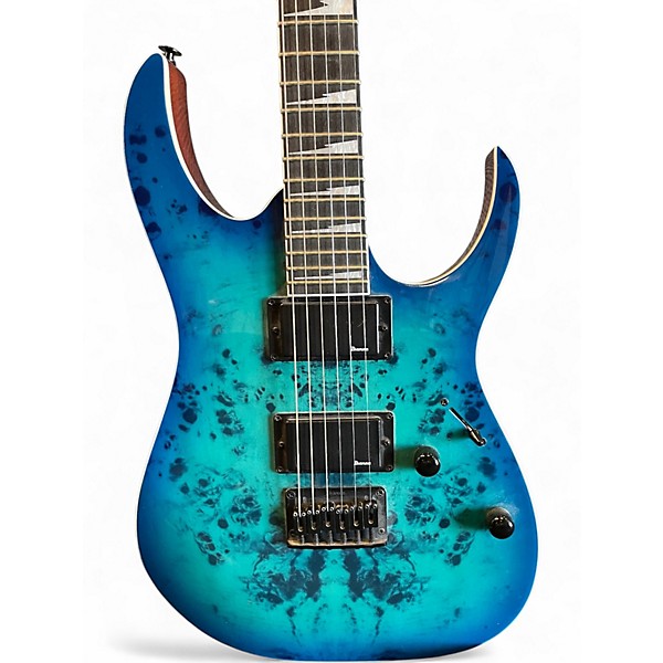Used Ibanez GRG20Z Gio Turquoise Solid Body Electric Guitar