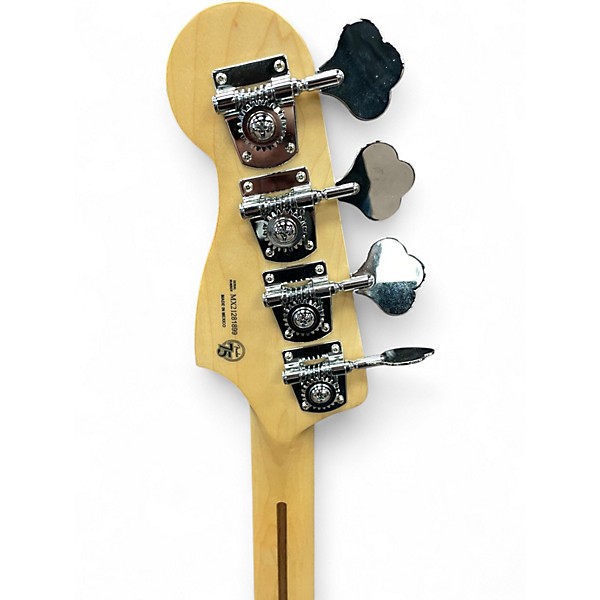 Used Fender Player Precision Bass Black Electric Bass Guitar