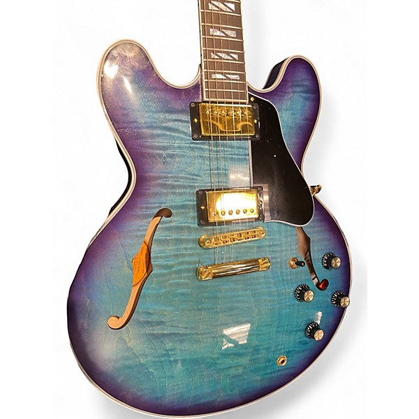 Used Gibson Lou Valentino Supreme Figured blueberry burst Solid Body Electric Guitar