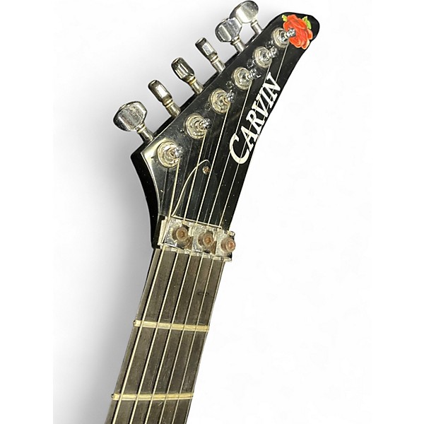 Used Carvin Ultra V Blue Solid Body Electric Guitar