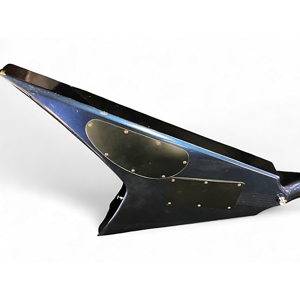 Used Carvin Ultra V Blue Solid Body Electric Guitar