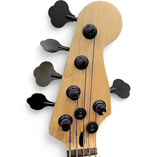 Used Squier Affinity Jazz Bass 2 Color Sunburst Electric Bass Guitar