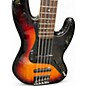 Used Squier Affinity Jazz Bass 2 Color Sunburst Electric Bass Guitar