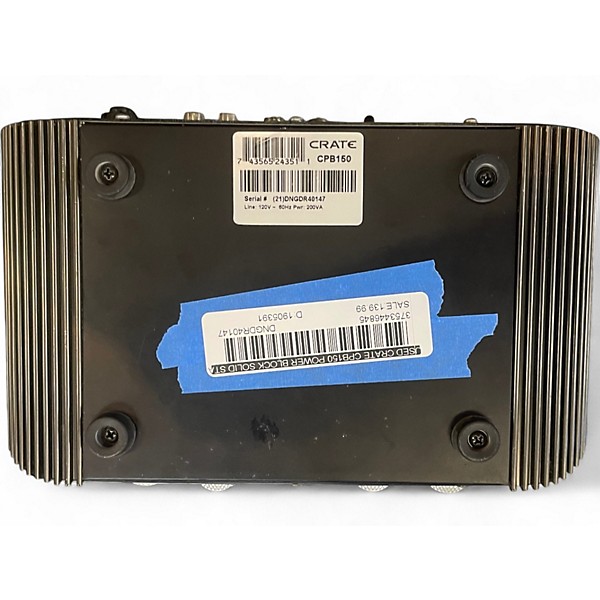 Used Crate CPB150 POWER BLOCK Solid State Guitar Amp Head