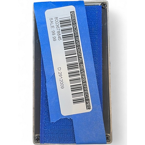 Used BOSS RV6 Digital Reverb Effect Pedal