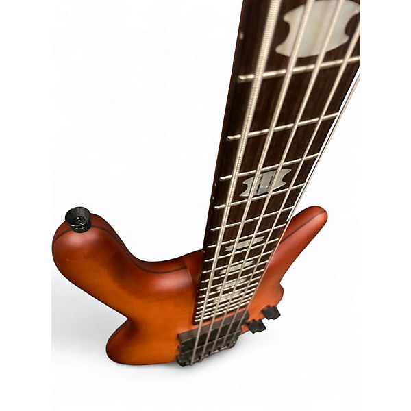 Used Spector Euro 5LX Natural Sunburst Electric Bass Guitar