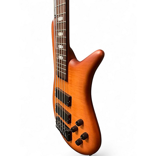 Used Spector Euro 5LX Natural Sunburst Electric Bass Guitar