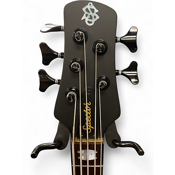 Used Spector Euro 5LX Natural Sunburst Electric Bass Guitar