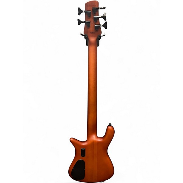 Used Spector Euro 5LX Natural Sunburst Electric Bass Guitar