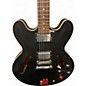 Used Gibson ES335 Satin Black Hollow Body Electric Guitar