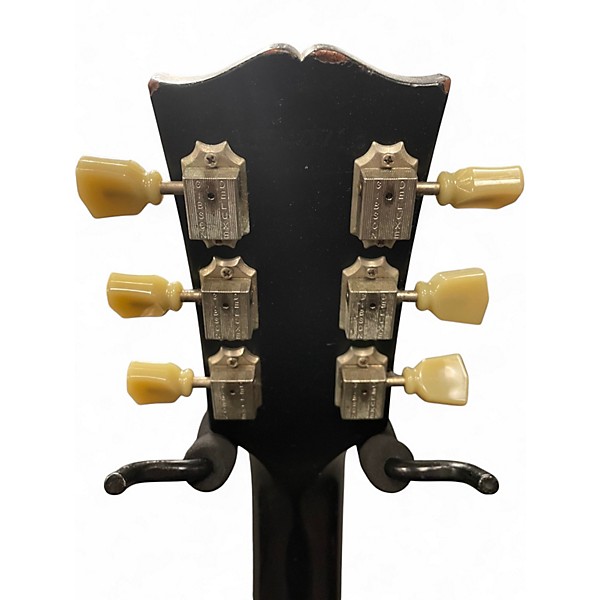 Used Gibson ES335 Satin Black Hollow Body Electric Guitar