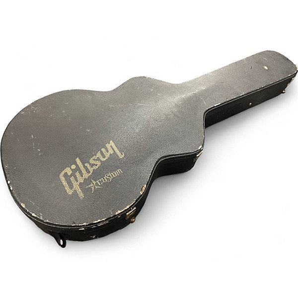 Used Gibson ES335 Satin Black Hollow Body Electric Guitar