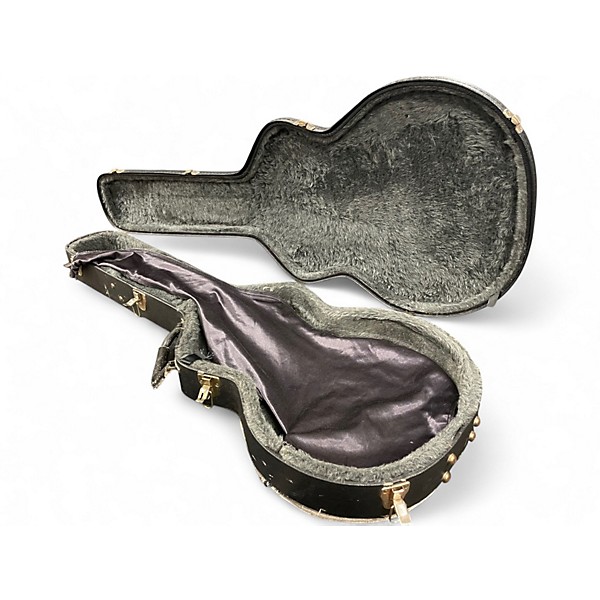 Used Gibson ES335 Satin Black Hollow Body Electric Guitar