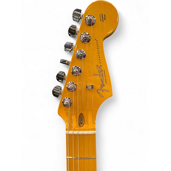 Used Fender American Professional II Stratocaster Black Solid Body Electric Guitar