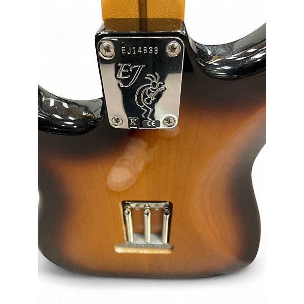 Used Fender Artist Series Eric Johnson Stratocaster TWO COLOR SUNBURST Solid Body Electric Guitar