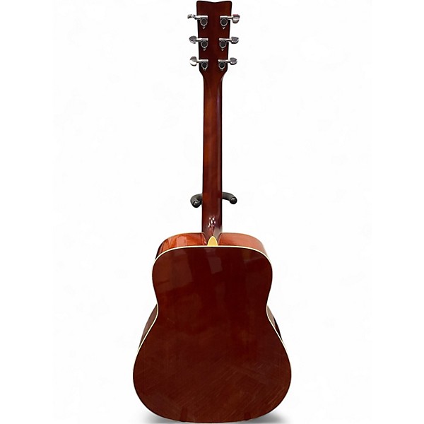 Used Yamaha FG-TA TransAcoustic Dreadnought VINTAGE TINT Acoustic Electric Guitar