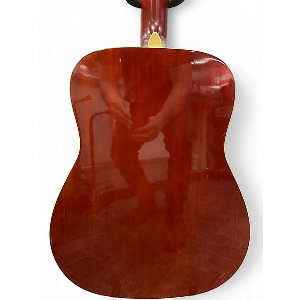 Used Yamaha FG-TA TransAcoustic Dreadnought VINTAGE TINT Acoustic Electric Guitar