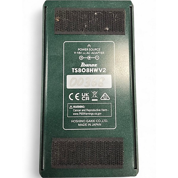 Used Ibanez TS808HW Hand Wired Tube Screamer Effect Pedal