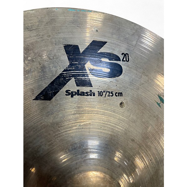 Used SABIAN 10in XS20 Splash Cymbal