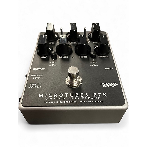 Used Darkglass Microtubes B7K Analog  Bass Effect Pedal