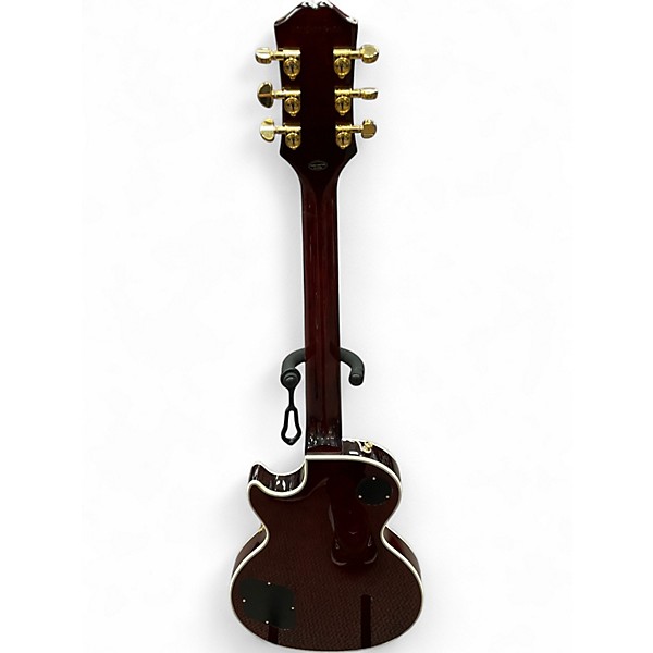 Used Epiphone Les Paul Custom Iced Tea Burst Solid Body Electric Guitar