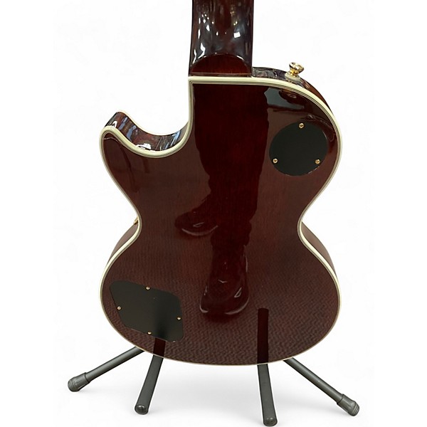 Used Epiphone Les Paul Custom Iced Tea Burst Solid Body Electric Guitar