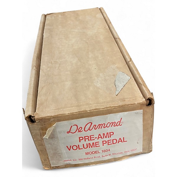 Vintage 1970s DeArmond 1604 Preamp Volume Pedal Pedal