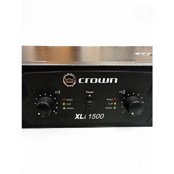 Used Crown XLI1500 Power Amp