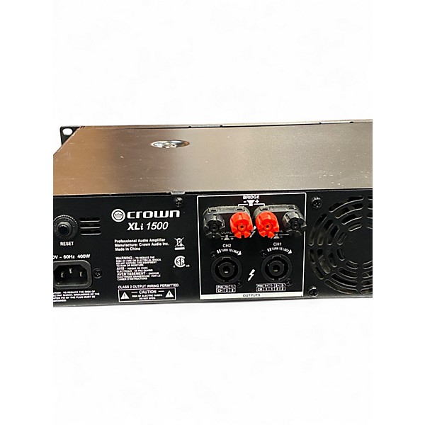 Used Crown XLI1500 Power Amp