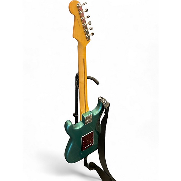 Used Fender American Professional Stratocaster SSS Sherwood Green Solid Body Electric Guitar