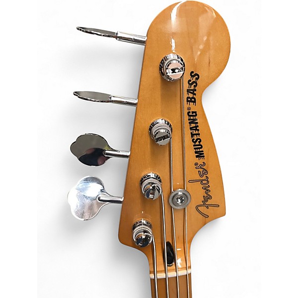 Used Fender Mustang Bass Tobacco Burst Electric Bass Guitar