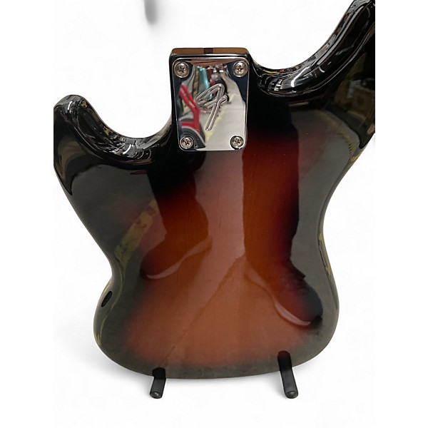 Used Fender Mustang Bass Tobacco Burst Electric Bass Guitar
