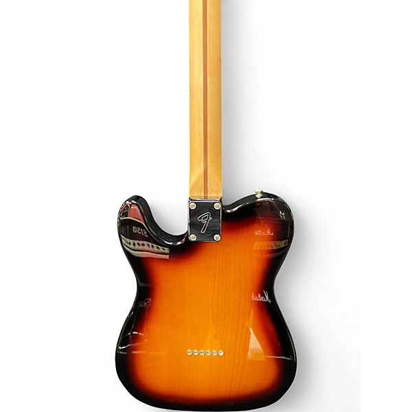 Used 2021 Fender Player Telecaster 3 Tone Sunburst Solid Body Electric Guitar