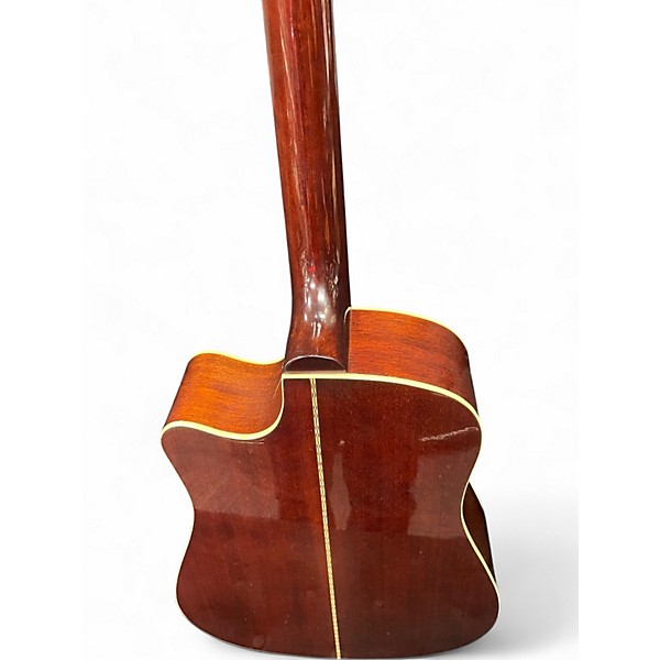 Used Aria AW200C Natural Acoustic Electric Guitar