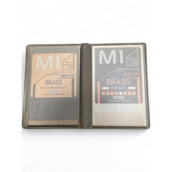Used KORG M1 Memory MPC Brass