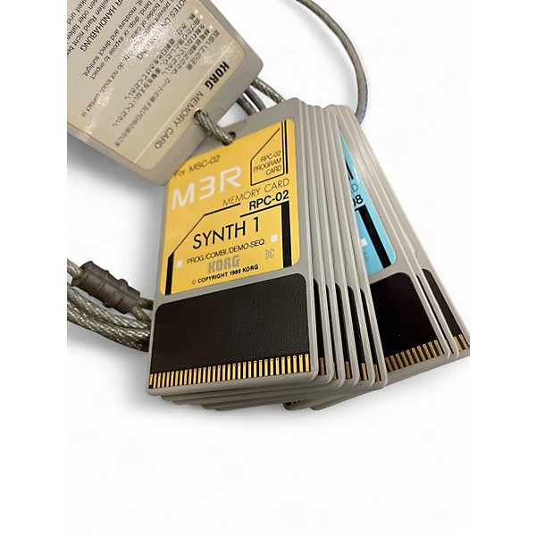 Used KORG M3R Soundcard Set