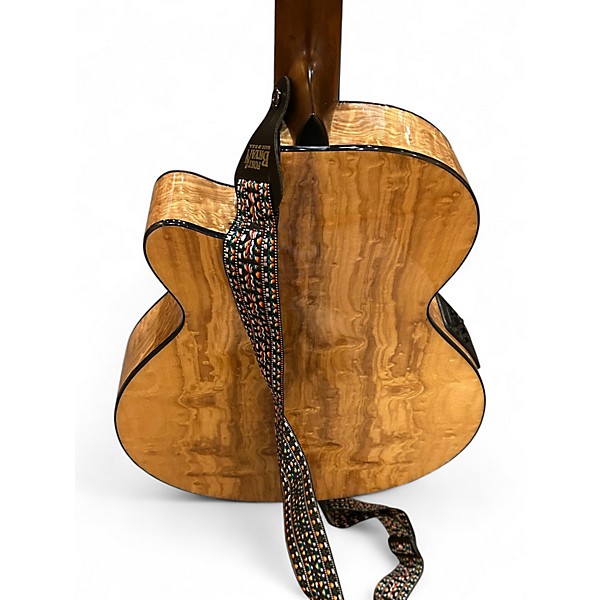 Used Mitchell MX430QAB Natural Acoustic Electric Guitar