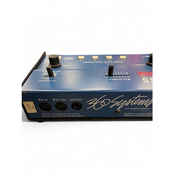 Vintage 1980s 360 Systems MIDI BASS Bass Effect Pedal