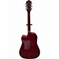 Used Guild D-120CE Red Acoustic Electric Guitar