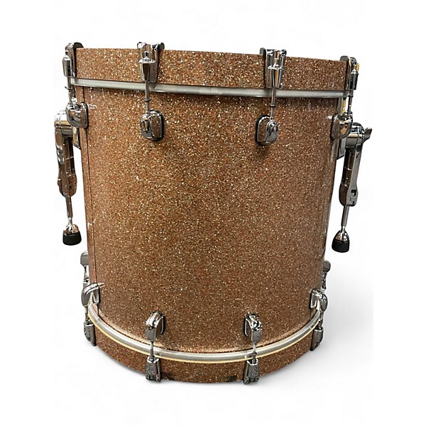 Used TAMA 6 Piece Starclassic vintage champagne glitter Drum Kit
