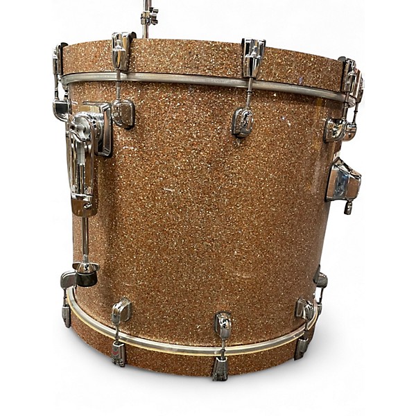 Used TAMA 6 Piece Starclassic vintage champagne glitter Drum Kit