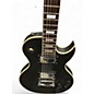 Used Leo-jaymz SINGLE CUT DELUX Satin Black Solid Body Electric Guitar