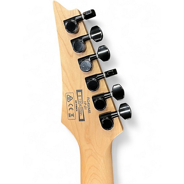 Used Ibanez RG450MB White Solid Body Electric Guitar