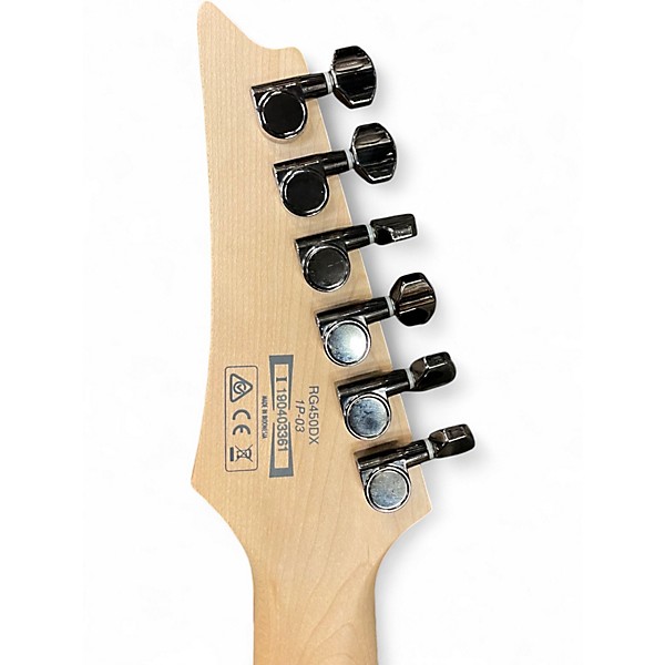 Used Ibanez RG450DX Blue Solid Body Electric Guitar