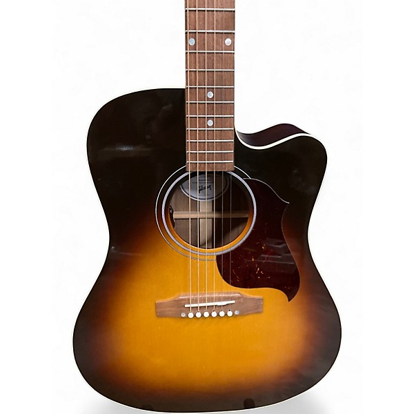 Used Gibson Songwriter Deluxe Studio Faded Tobacco Acoustic Electric Guitar