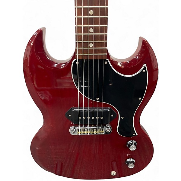 Used Gibson SG Junior Cherry Solid Body Electric Guitar