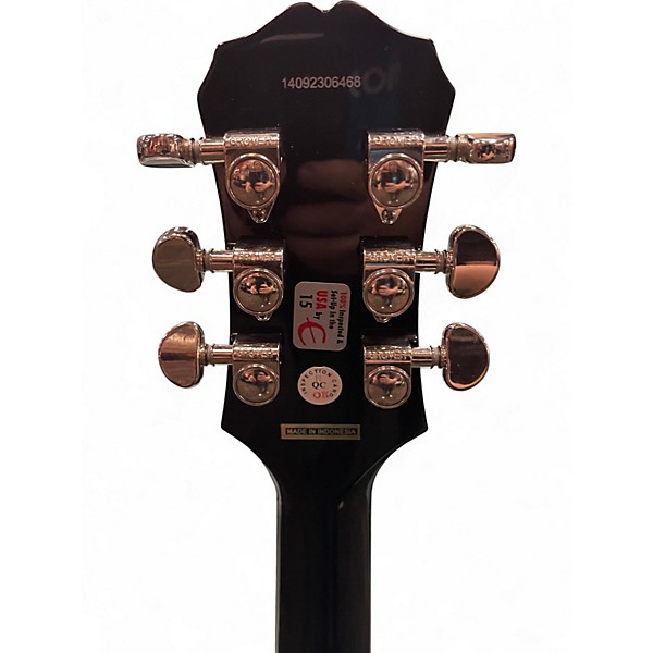 Used Epiphone Les Paul Standard Black Solid Body Electric Guitar