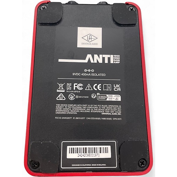 Used Universal Audio ANTI Effect Pedal